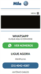 Mobile Screenshot of mila.com.br