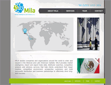 Tablet Screenshot of mila.mx